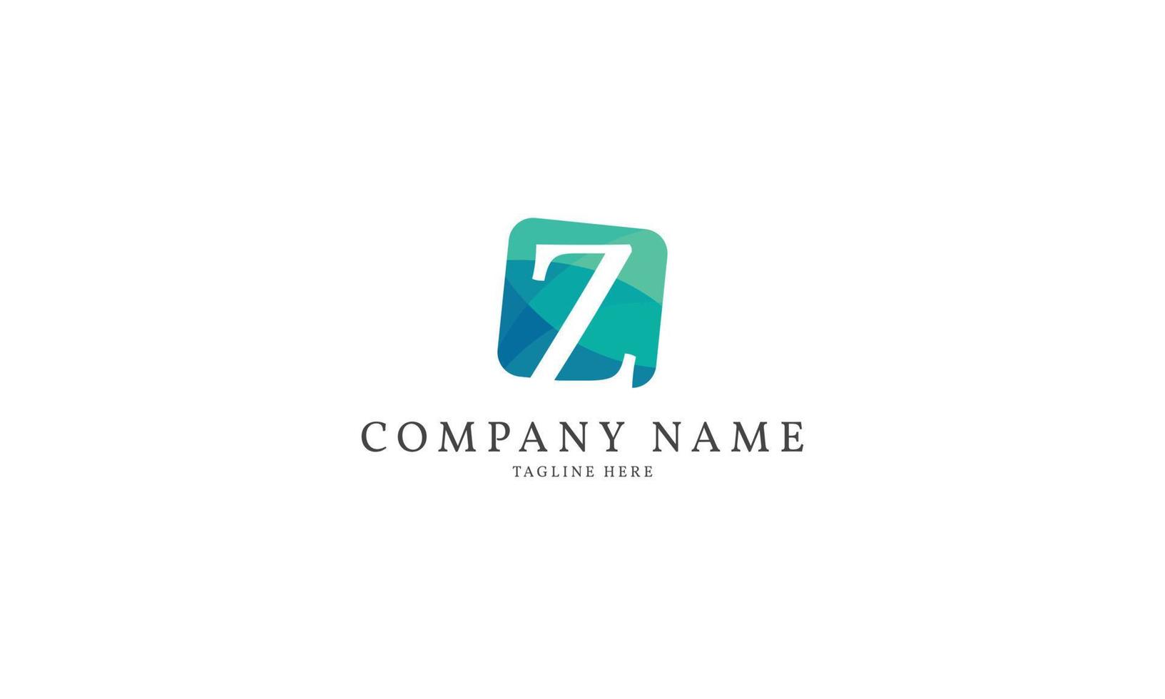letter Z modern square logo template vector