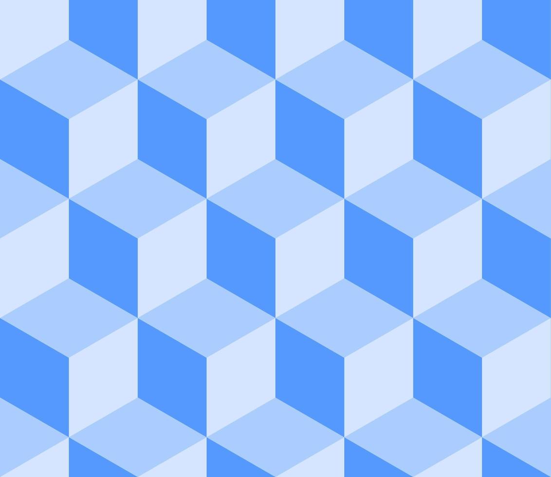 abstract 3d cubes vector
