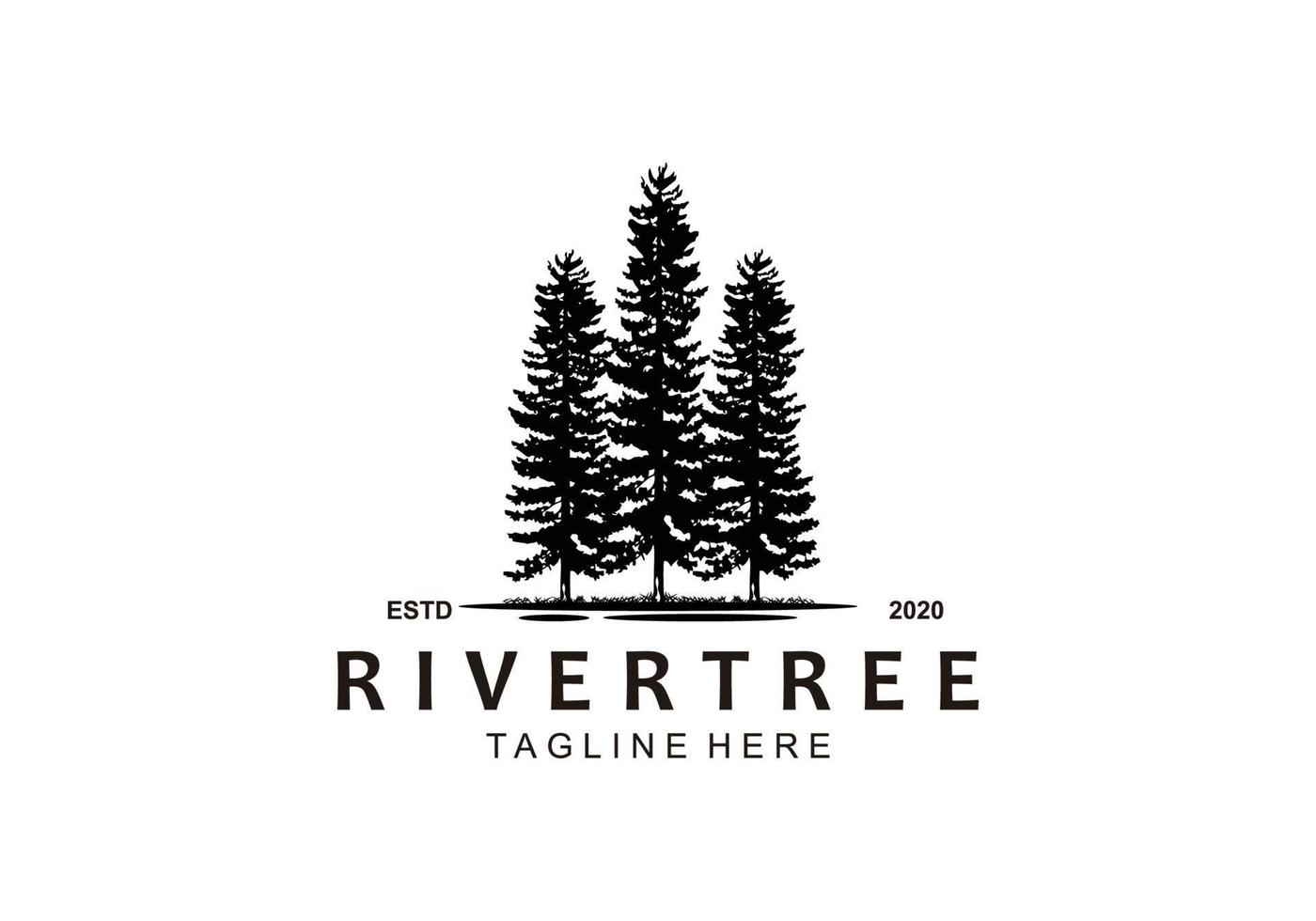 River City Town Logo Template vector