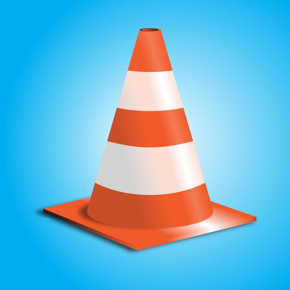 Traffic Cone Illustrations Vector Stock