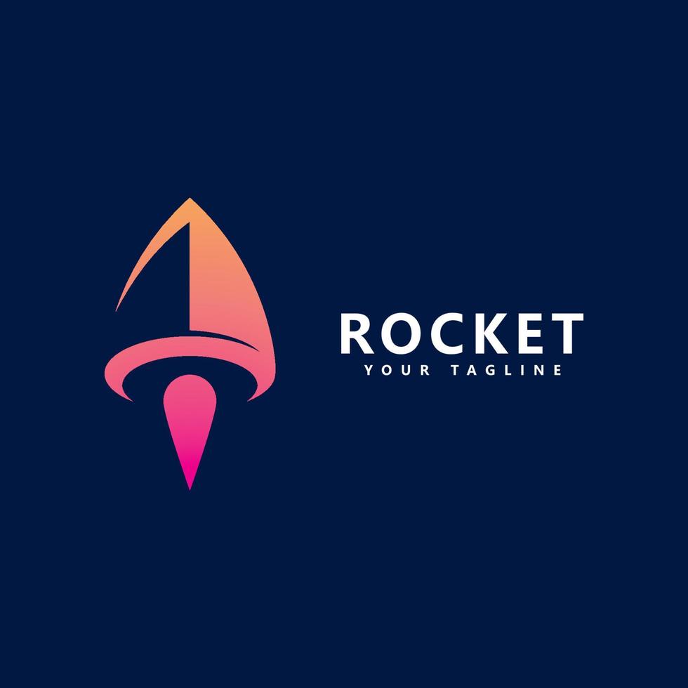 Rocket Logo icon Vector design Template