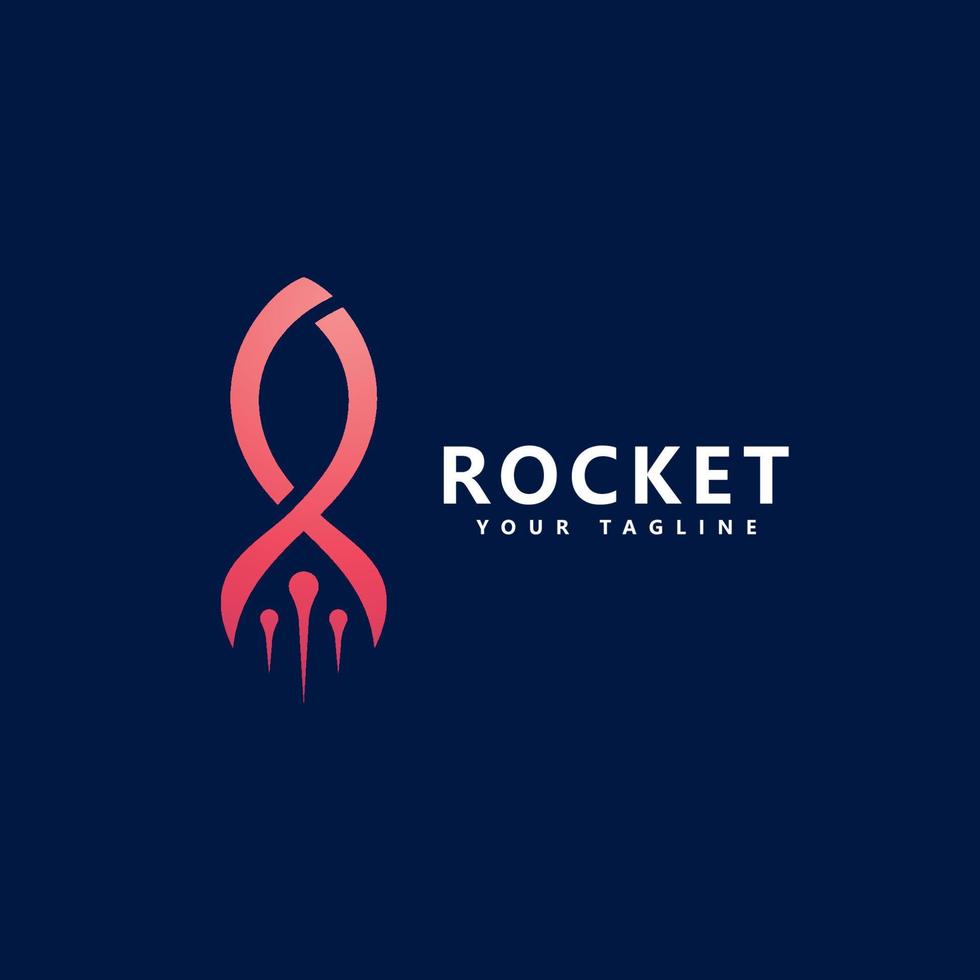 Rocket Logo icon Vector design Template