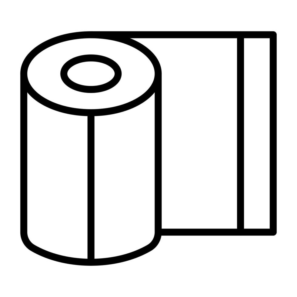 Tissue Line Icon vector