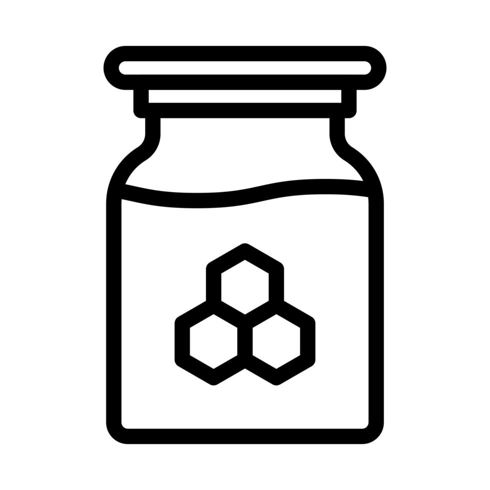 Honey Line Icon vector