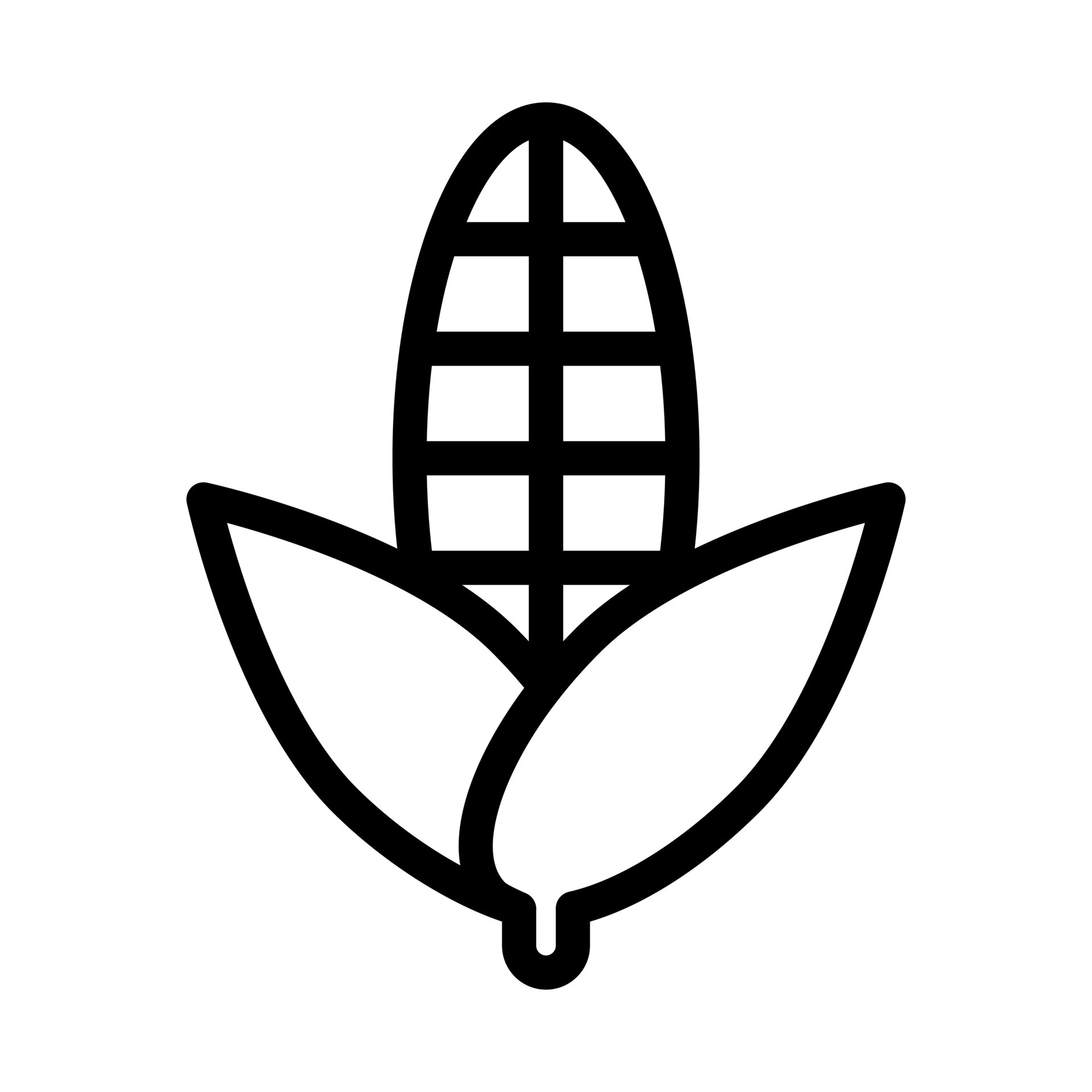 Corn Line Icon 6559823 Vector Art at Vecteezy