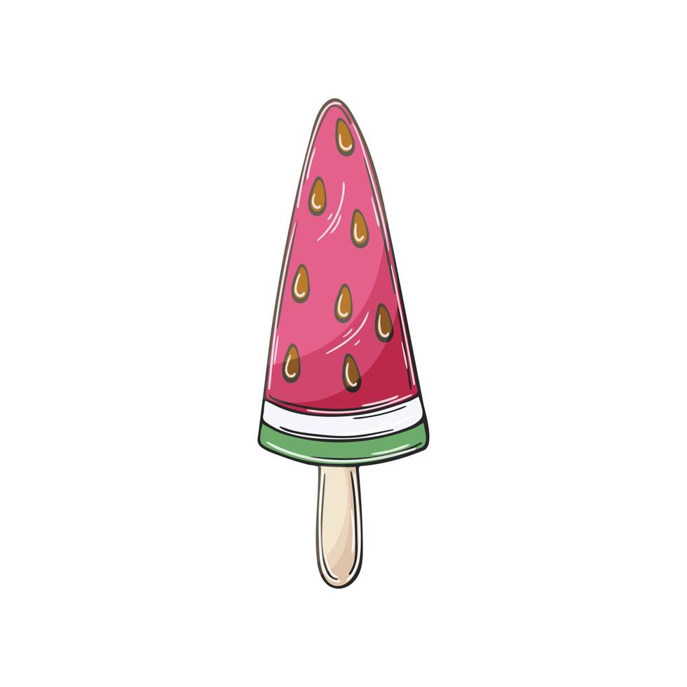 Illustration in hand draw style. Sweet dessert, graphic element for design vector