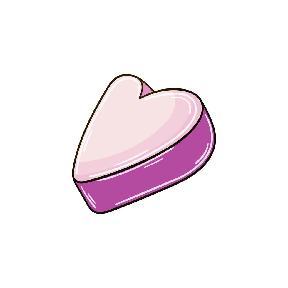 Illustration in hand draw style. Sweet dessert, graphic element for design vector