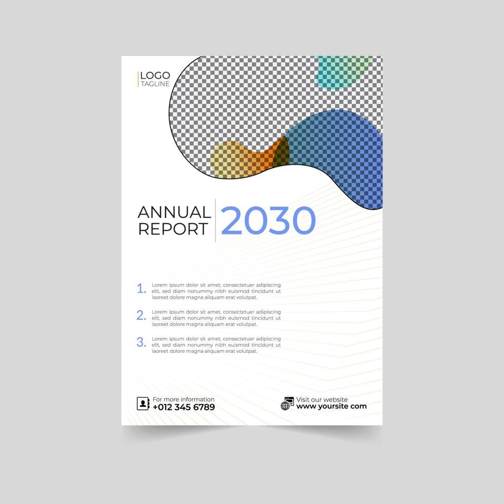 Business brochure annual report cover, modern brochure cover or flyer design. Leaflet presentation. Catalog with Abstract geometric background. Modern publication poster magazine, layout, template vector