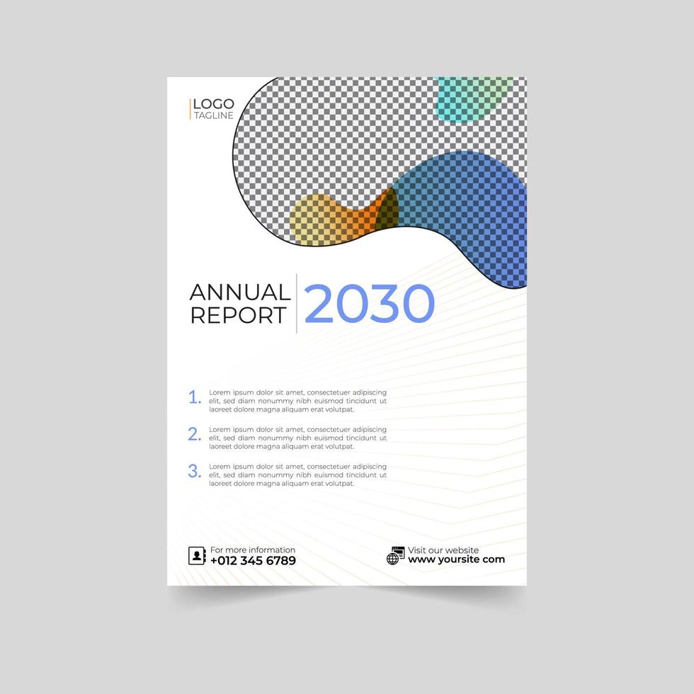 portada de informe anual de folleto comercial, portada de folleto moderno o diseño de volante. presentación del folleto. catálogo con fondo geométrico abstracto. revista de carteles de publicación moderna, diseño, plantilla vector