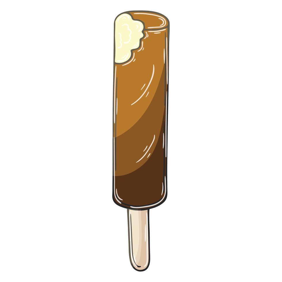 Illustration in hand draw style. Sweet dessert, graphic element for design vector