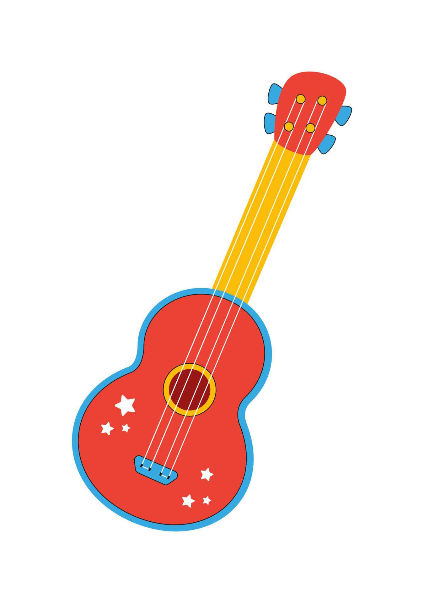 Guitarra de juguete española infantil