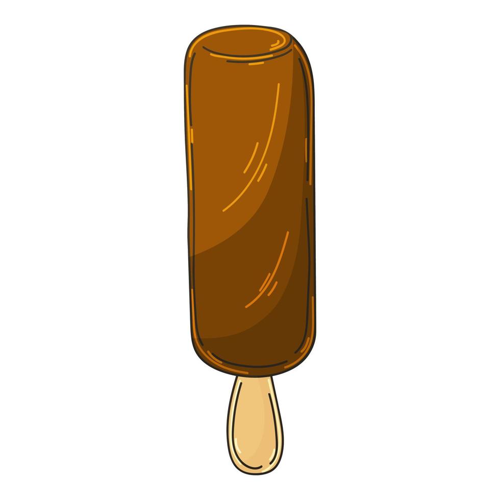 Illustration in hand draw style. Sweet dessert, graphic element for design vector