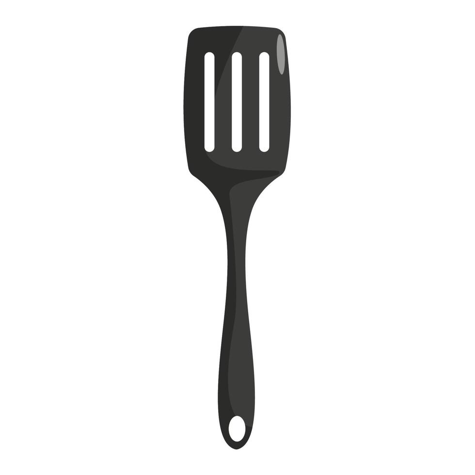 Cartoon spatula design. Kitchenware. Kitchen utensil. vector