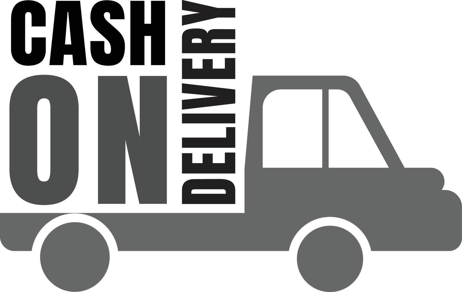 Cash on delivery icon design , Vector illustration in flat design.