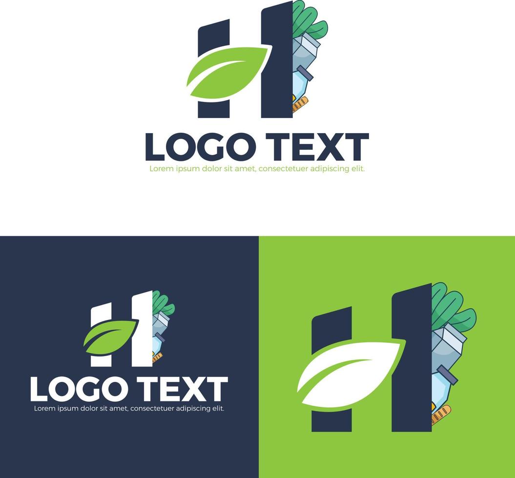 Health H logo vector