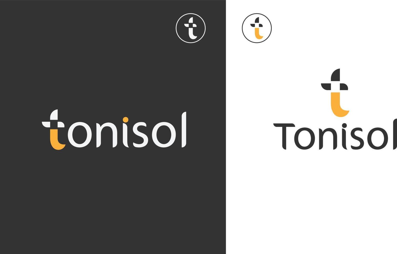 T icon logo vector