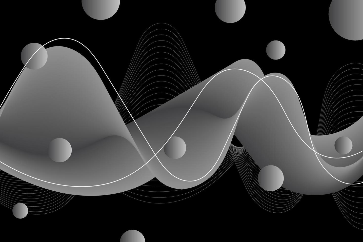 abstract wavy fluid liquid background vector
