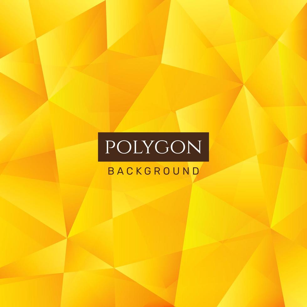 Abstract polygon effect gold background - Vector. vector