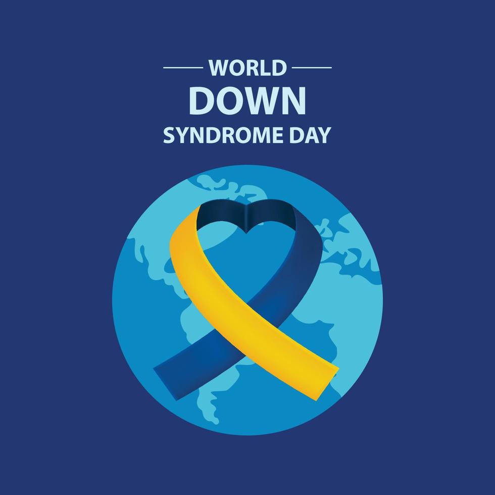 World down syndrome day vector