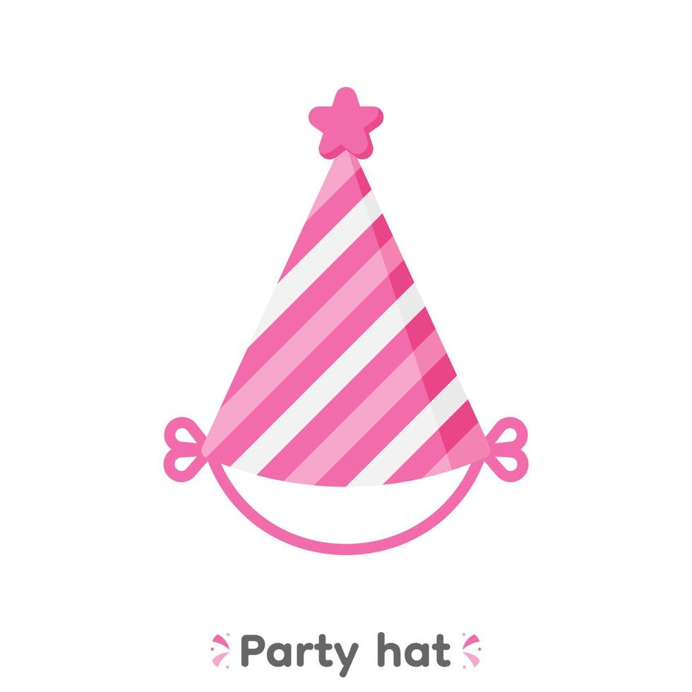 Colourful party hats, vector, Illustration. vector
