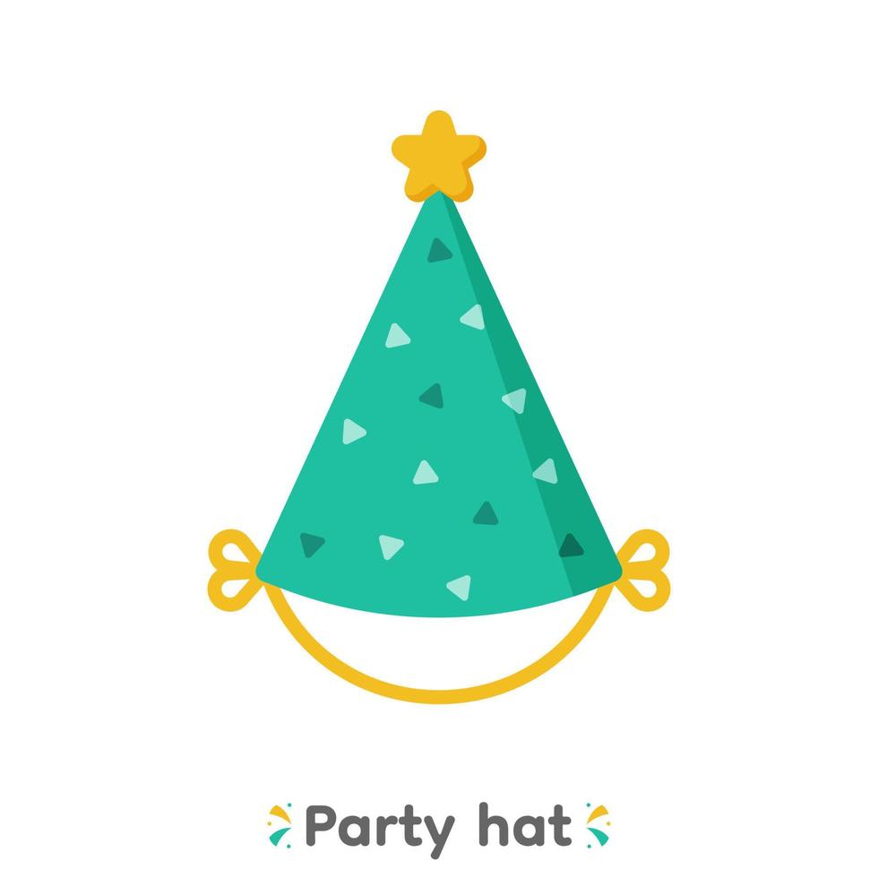 Colourful party hats, vector, Illustration. vector