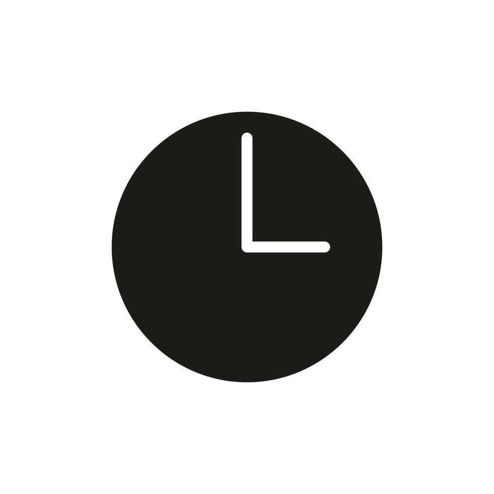 Clock Icon Illustrations vector