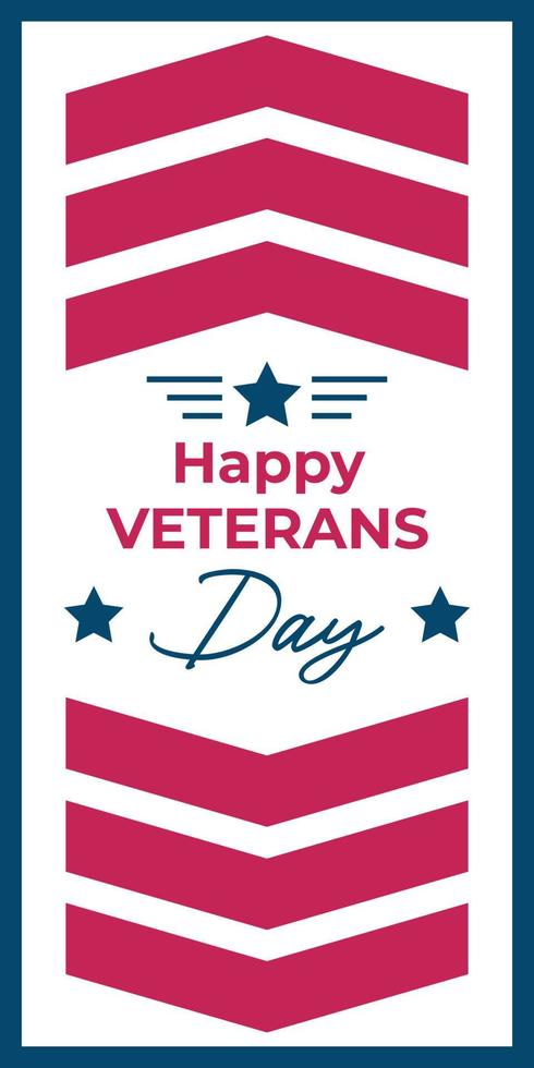 american veterans day background vector