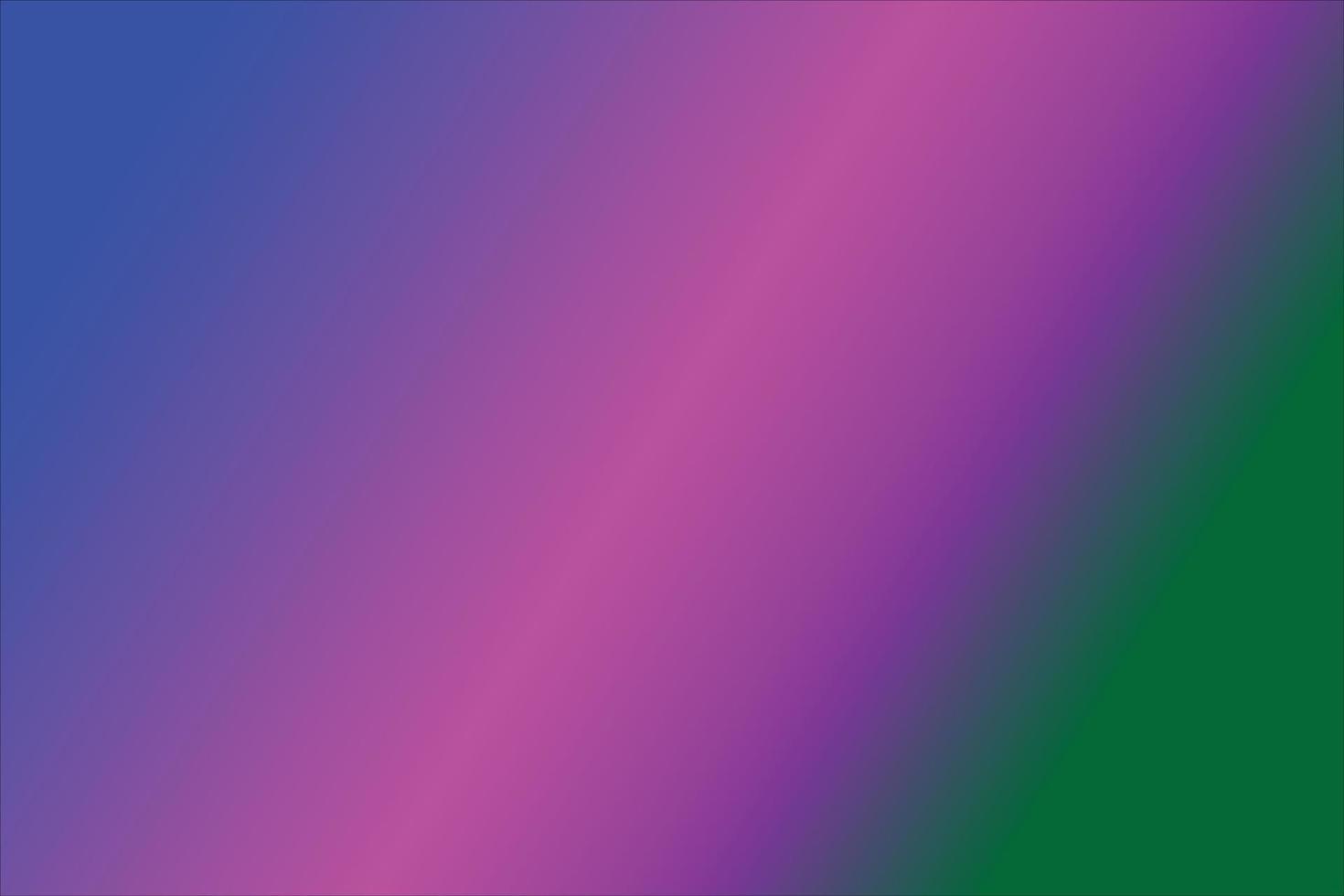 Abstract gradation of blue purple and green color background vector
