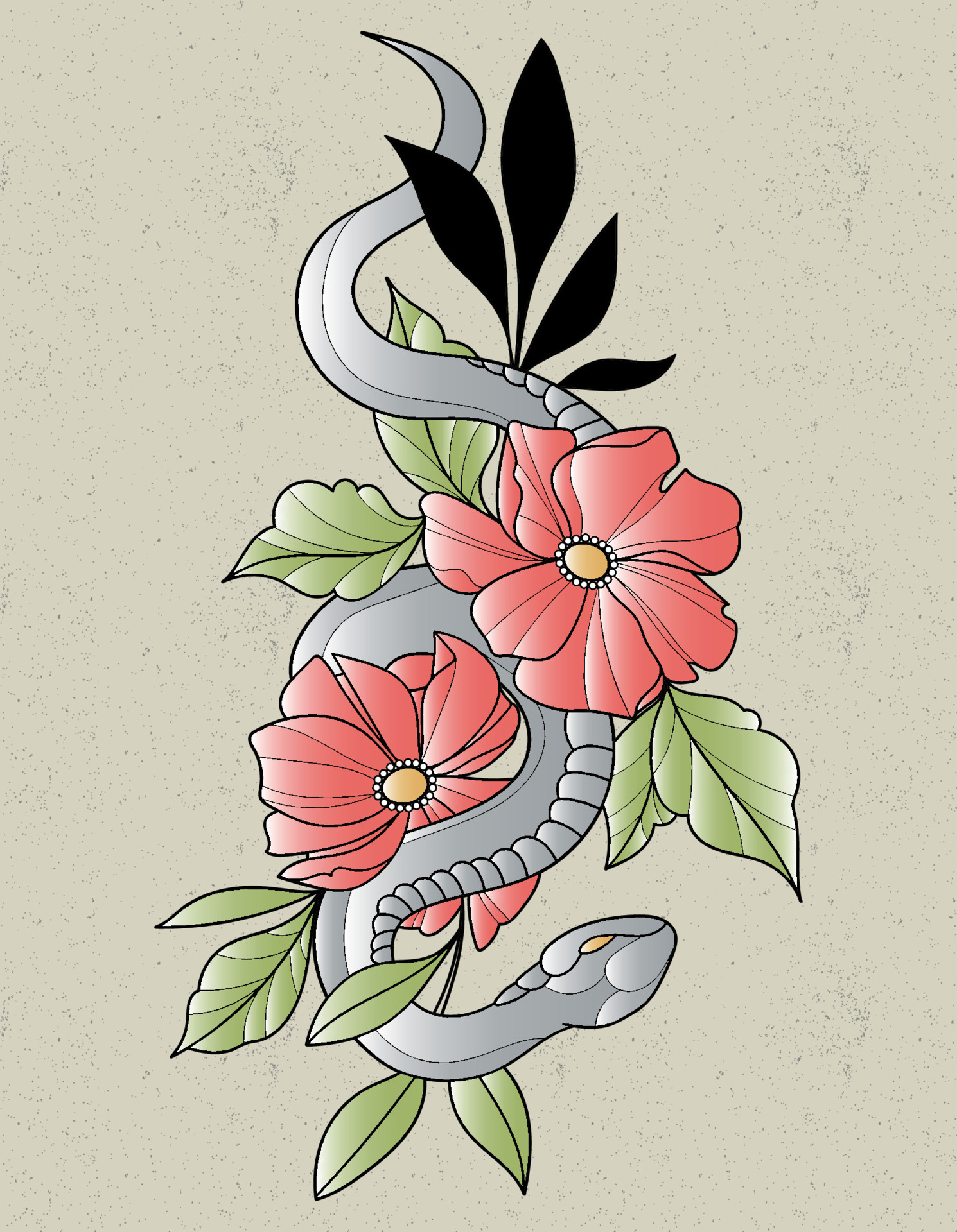 marton koblo on Twitter snake and peonies snake peony Japanese  japanesetattoo tattoo tattoos httpstcoVNhp9ALuI7  Twitter