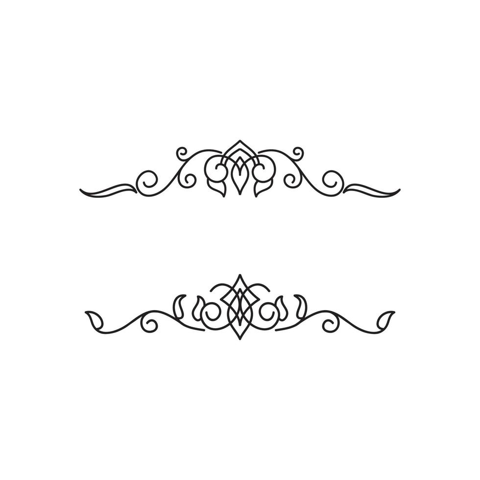 ornament for frame artwork and pinstripe vector