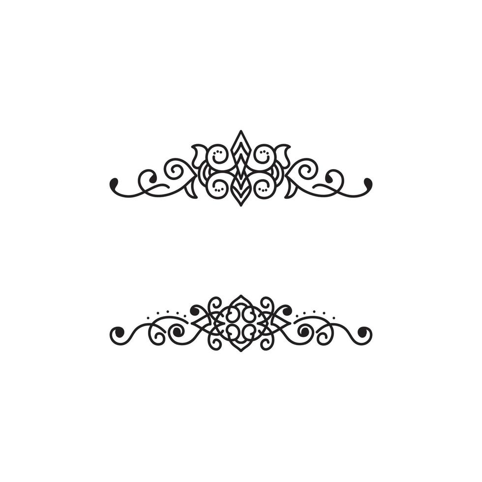 ornament for frame artwork and pinstripe vector