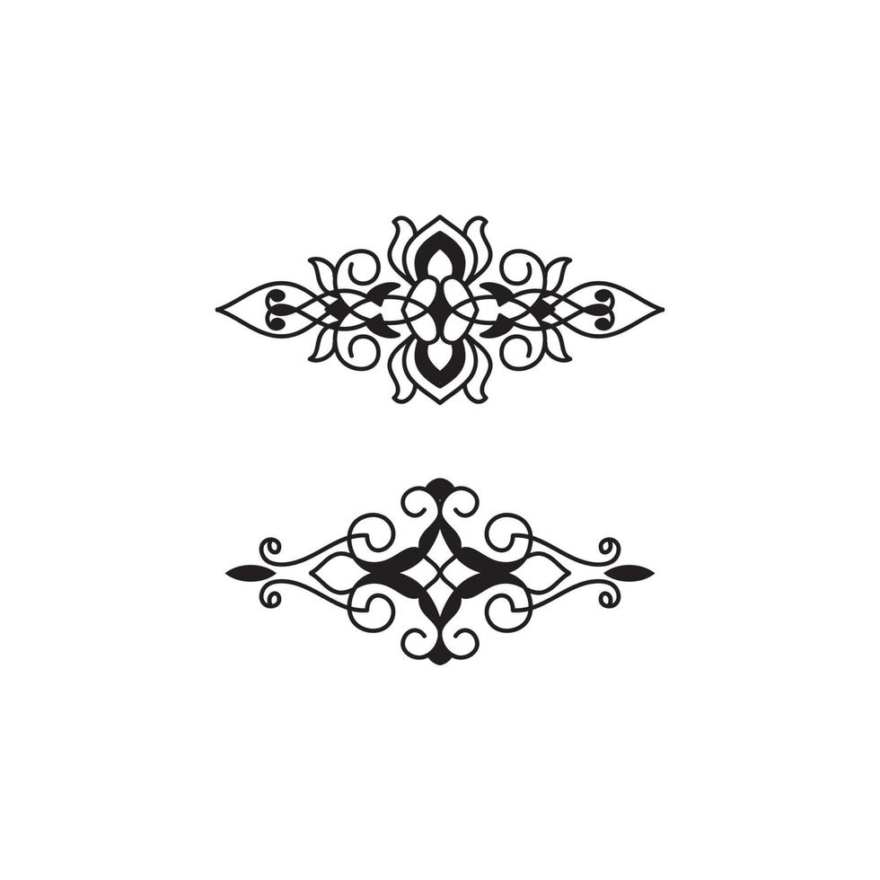 ornament for frame artwork and pinstripe vector