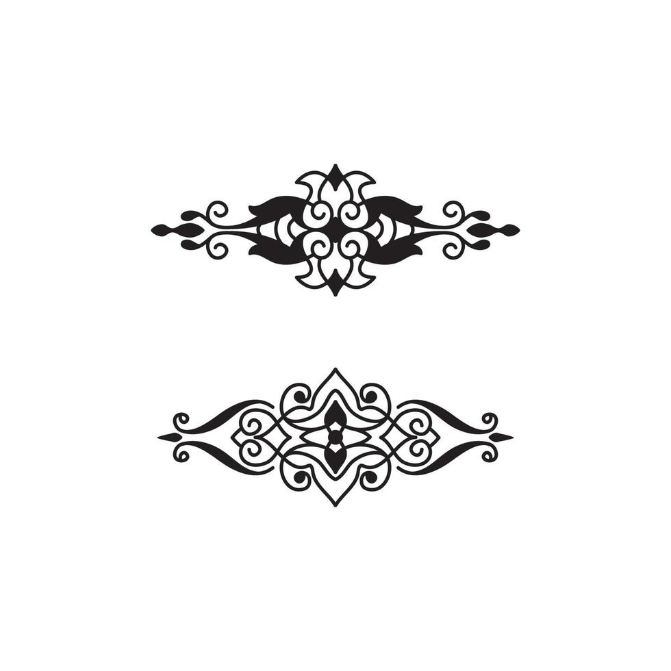 ornament for frame artwork and pinstripe vector