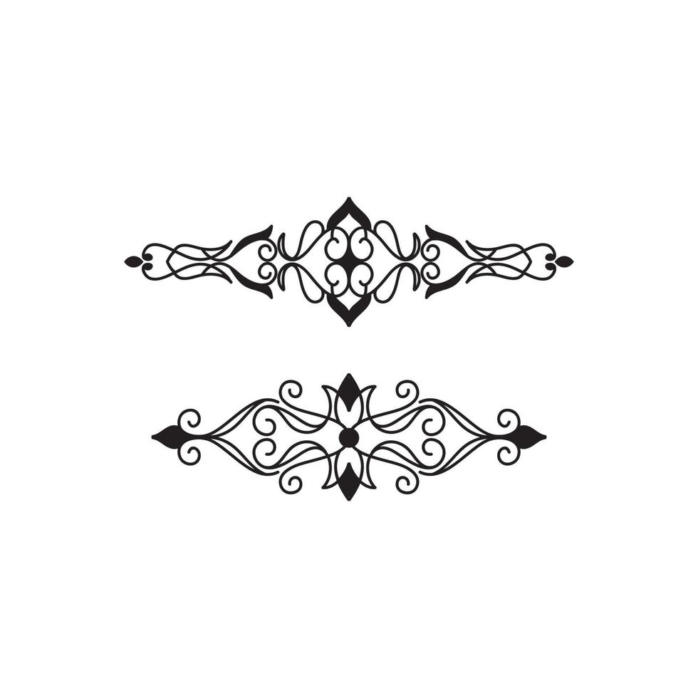 ornament for frame artwork and pinstripe vector