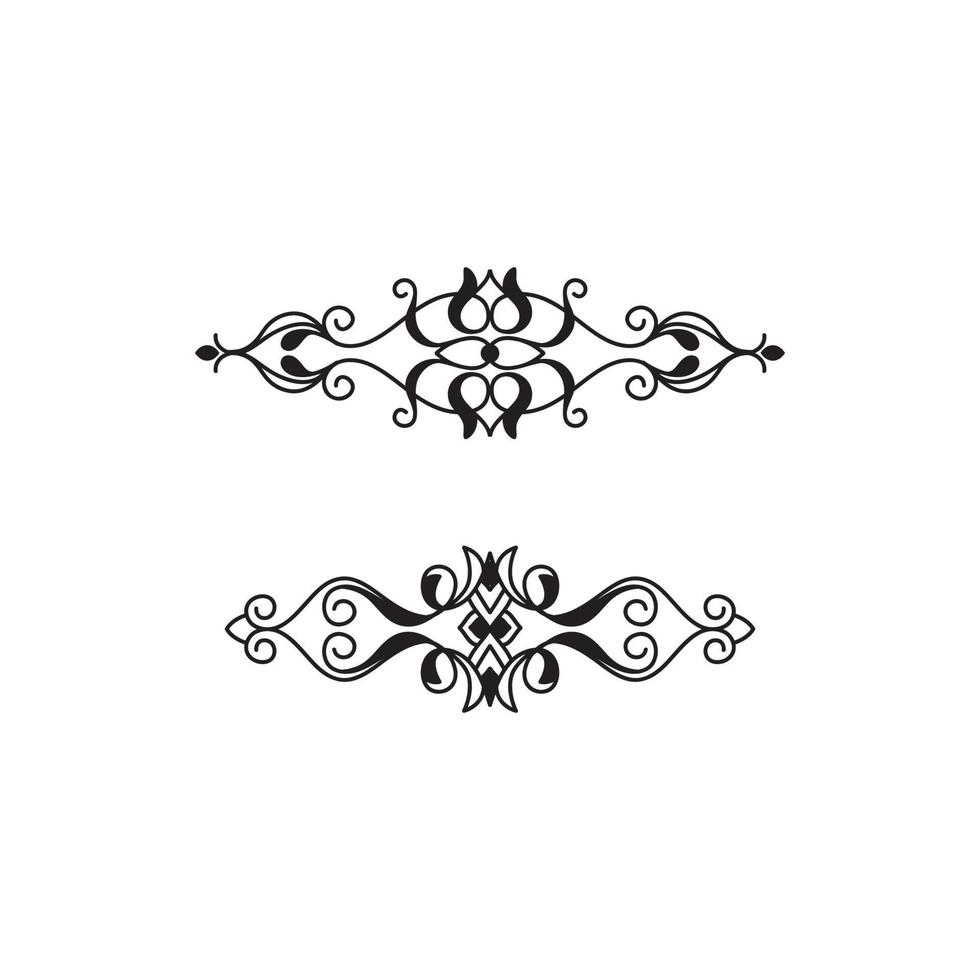 ornament for frame artwork and pinstripe vector