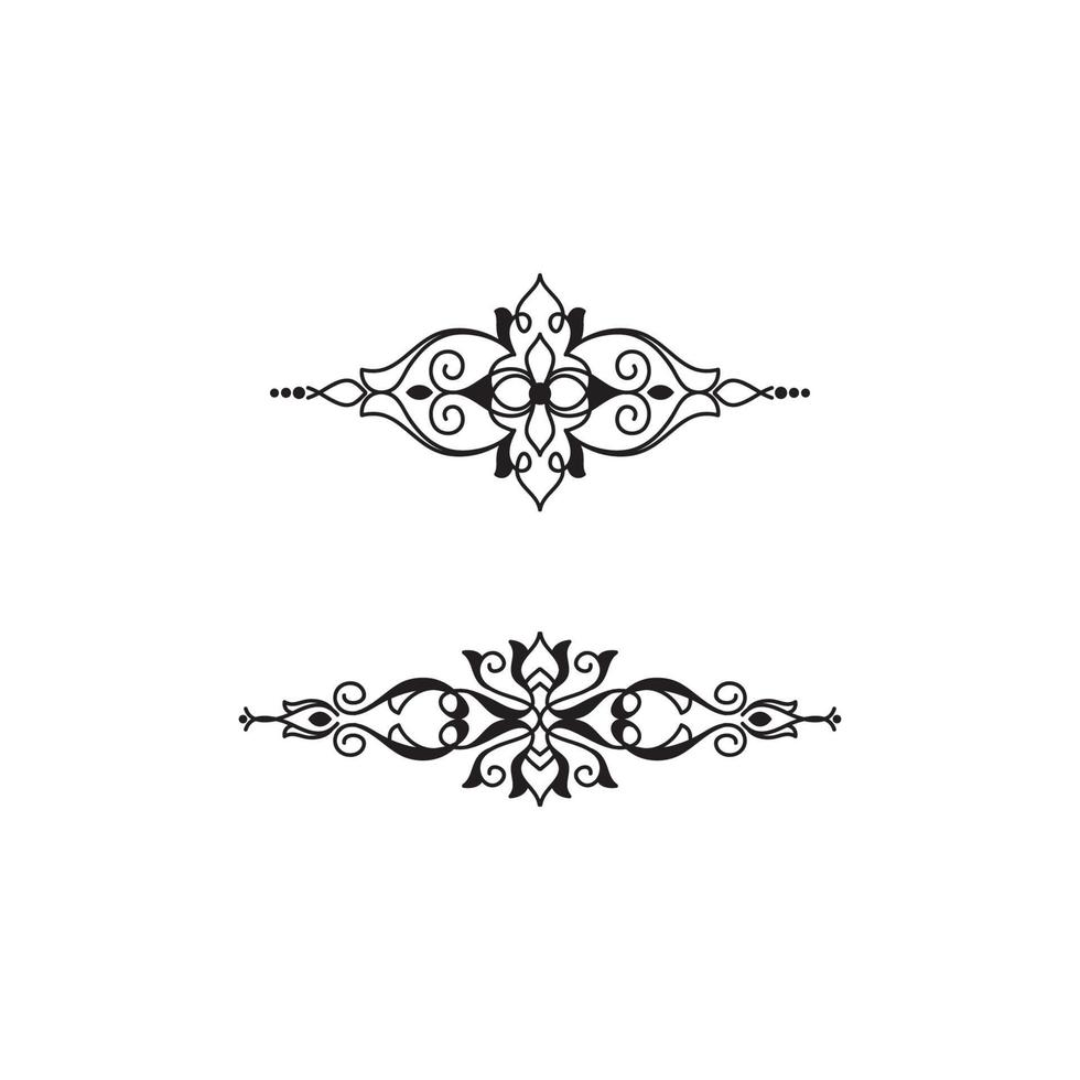 ornament for frame artwork and pinstripe vector