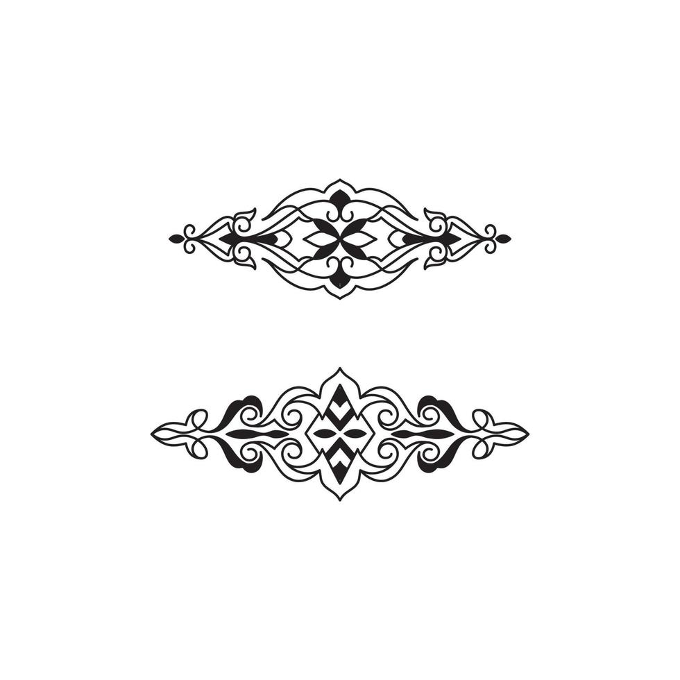 ornament for frame artwork and pinstripe vector