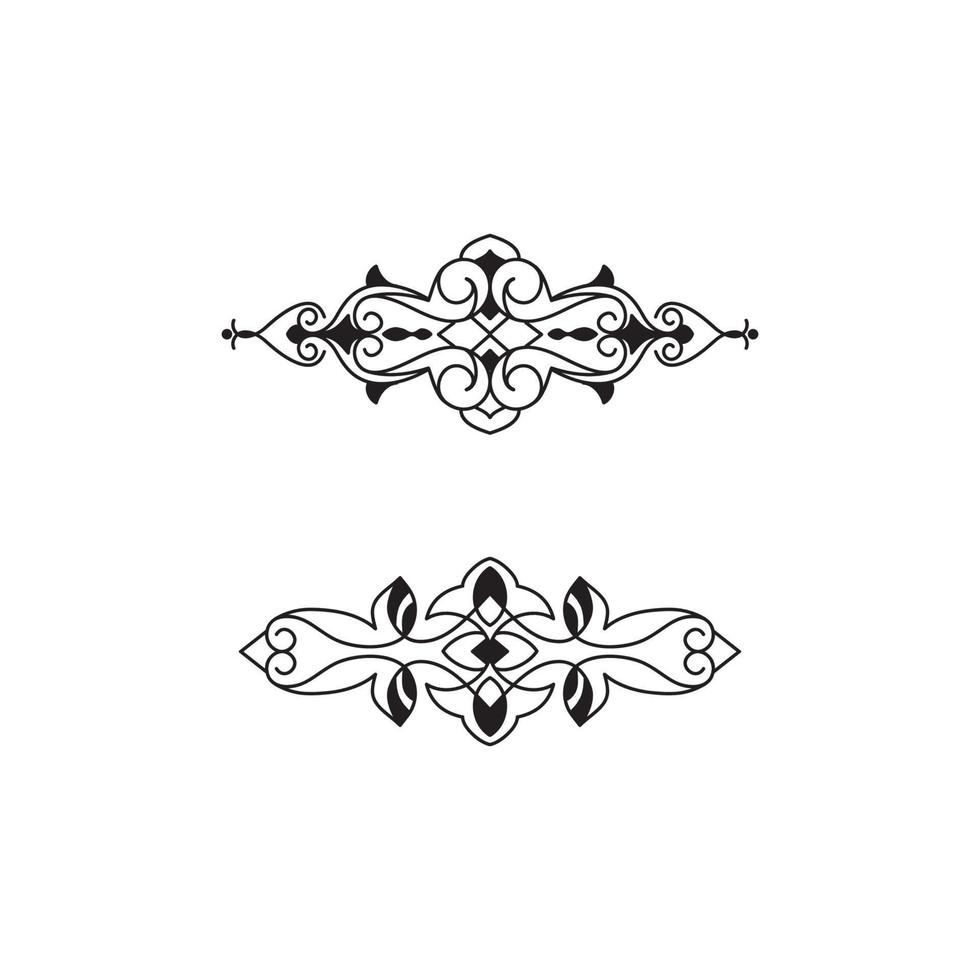 ornament for frame artwork and pinstripe vector