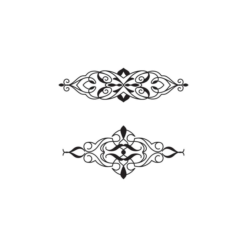 ornament for frame artwork and pinstripe vector