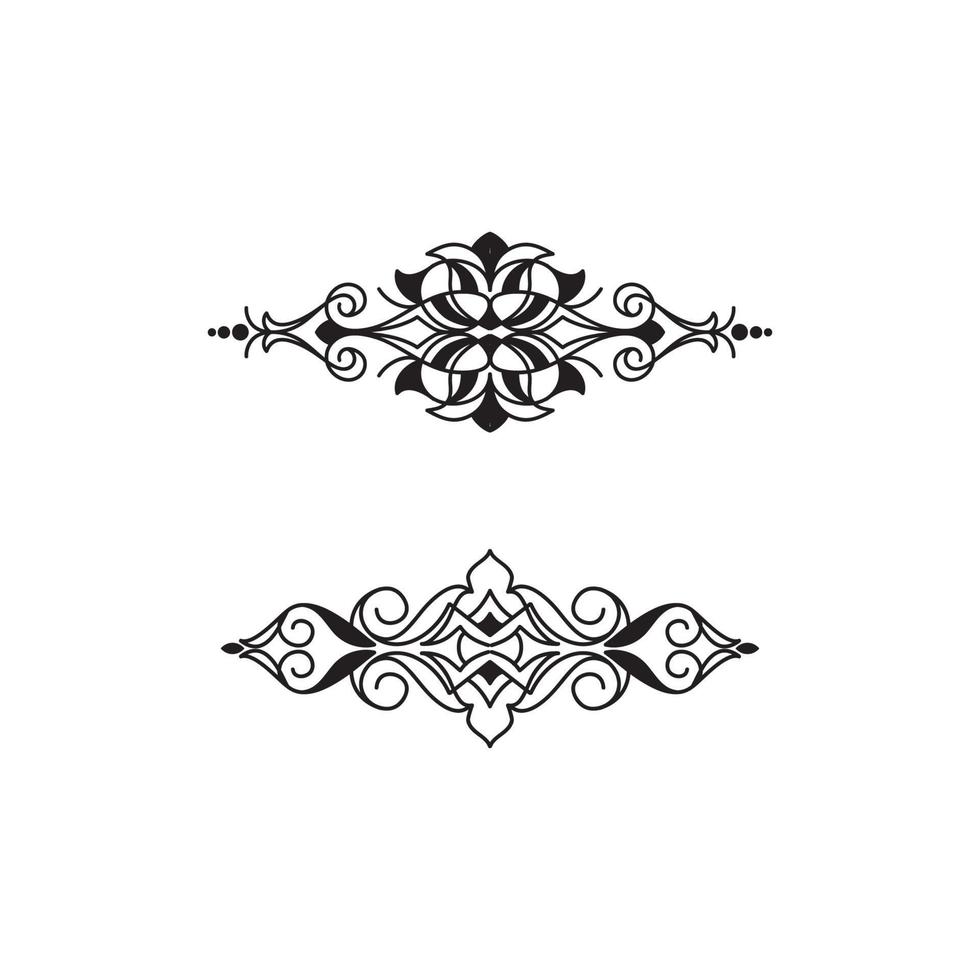 ornament for frame artwork and pinstripe vector