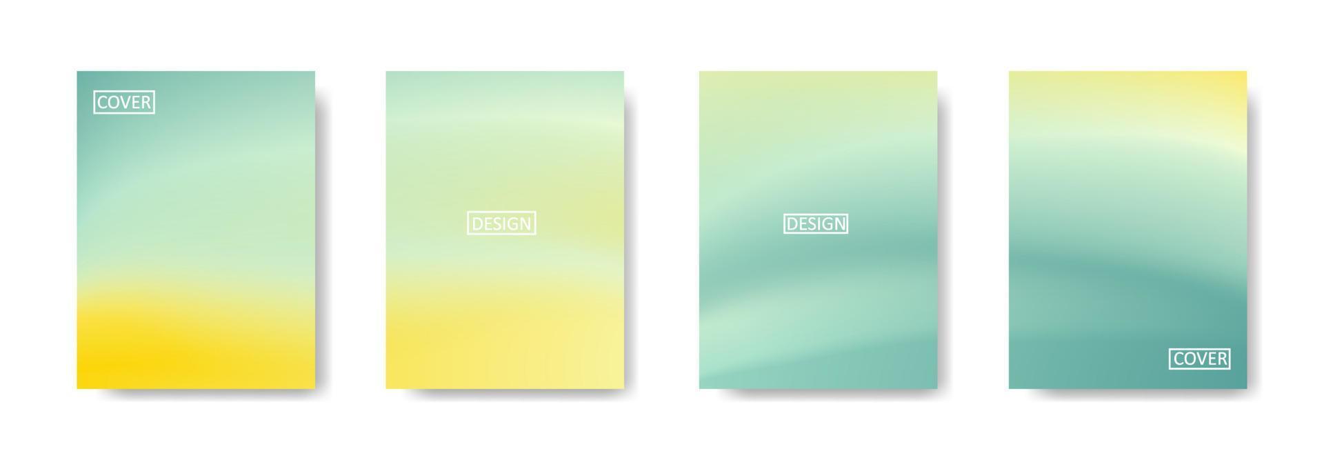 Set of abstract background with beautiful gradation color, colorful background for poster flyer banner backdrop.vertical banner.cool fluid background vector illustration