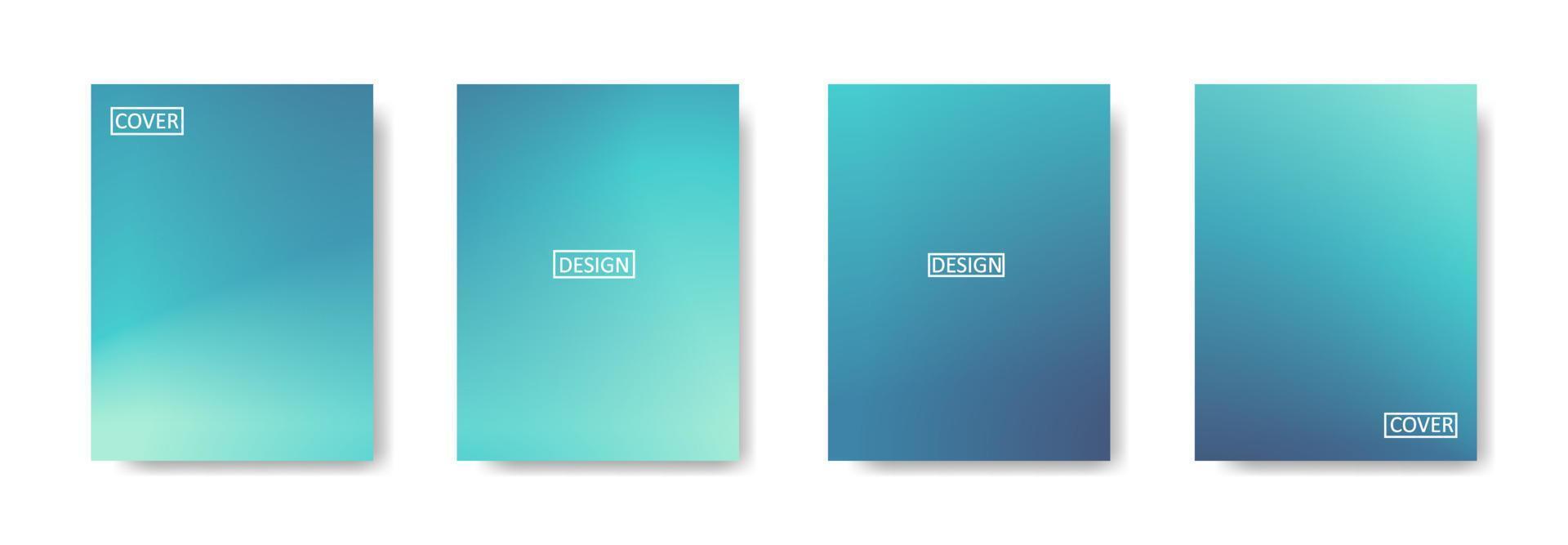 Set of abstract background with beautiful gradation color, colorful background for poster flyer banner backdrop.vertical banner.cool fluid background vector illustration