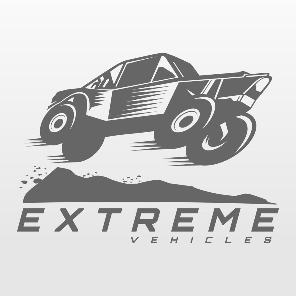 vehicles extreme logo design icon vector