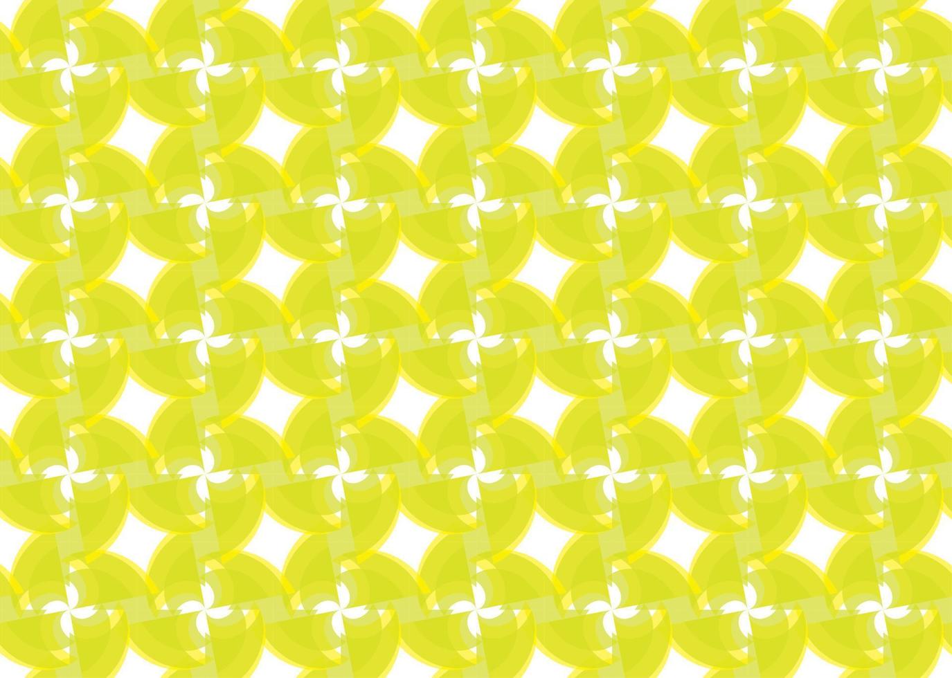 Yellow Batik Banner Background vector