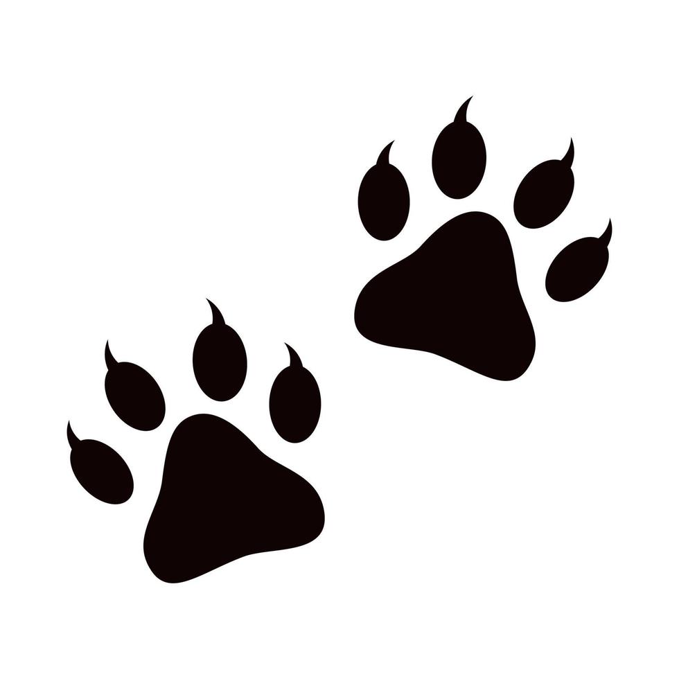 Paw Print vector . Vector illustration