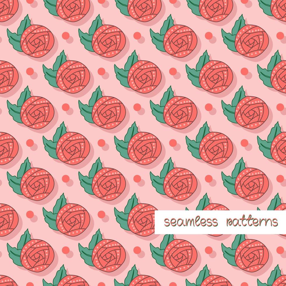 patrones sin fisuras florales. fondo vectorial vector