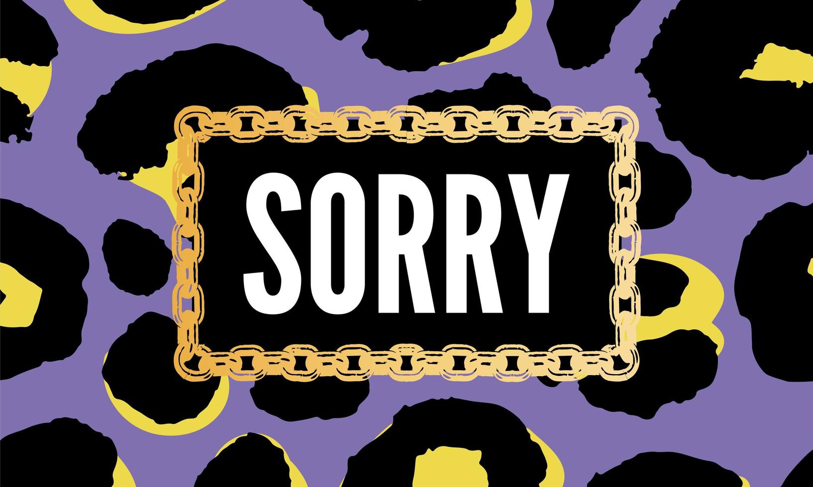 slogan Sorry Cool phrase graphic vector Print Fashion lettering calligraphy