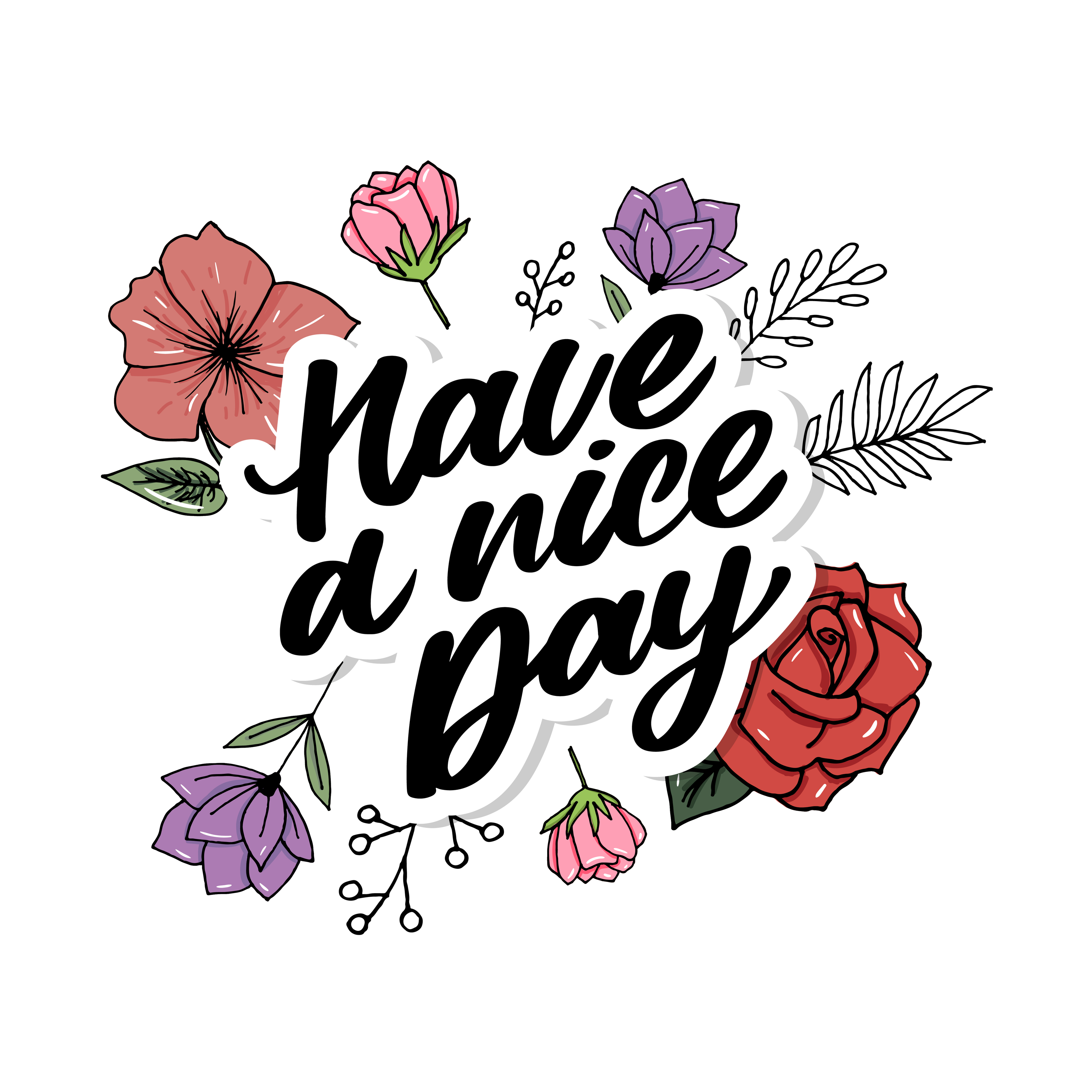 have a nice day logo