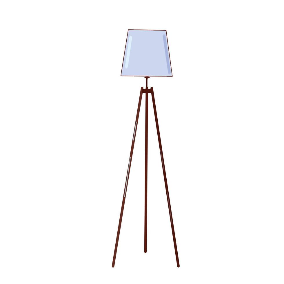 ilustración de luz de lámpara - lámpara de mesa azul verde azulado .jpg vector
