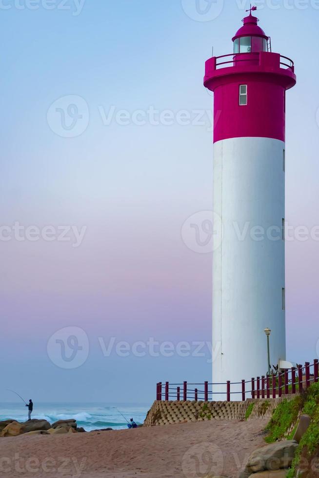 Lighthouse at dawn photo